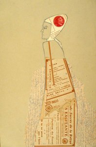 Profil papieru w stylu vintage autorstwa Doris Schmitz