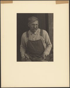 [James Duff, A Fiddler, Hazard, Kentucky, Holding Tools].