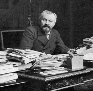 Jules Lemaitre, francuski krytyk i dramaturg, koniec XIX wieku.