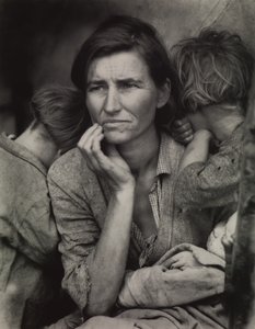 Matka Migrantka, Nipomo, Kalifornia