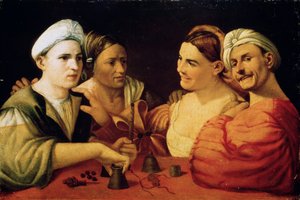 Zaklinacze, XVI wiek autorstwa Dosso Dossi