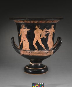 Detal z czerwonofigurowego lekythos