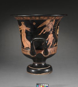 Detal z czerwonofigurowego lekythos