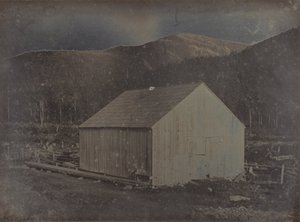Widok na stodołę w New Hampshire autorstwa Dr. Samuel A. Bemis