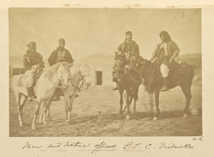 Mężczyźni i rdzenni oficerowie L.T.C. Dardanele autorstwa Dr. William Robertson