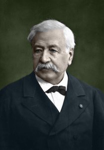 Portret Ferdynanda de Lesseps (1805 - 1894). Fotografia smoka. autorstwa Dragon