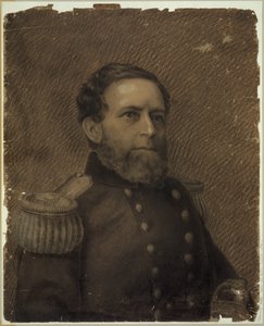 Admirał Andrew H. Foote, portret głowy i ramion, w mundurze wojskowym Abstrakcyjny/średni autorstwa Drawings