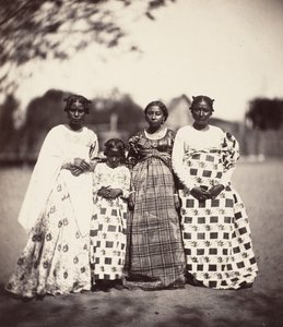 Kobiety z Betsimisaraki, Madagaskar, 1863.