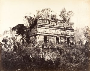 Więzienie w Chichen-Itza, 1857-89.