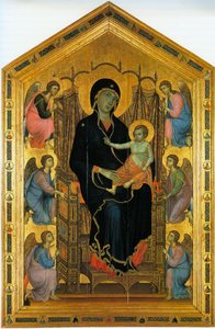 Madonna ruccelai autorstwa Duccio di Buoninsegna