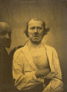 Zrelaksowany wyraz po lewej, Wstręt po prawej, 1854-1856, wydrukowany 1862.