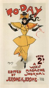Journal To-Day, pod redakcją Jerome K. Jerome Poster, 1895