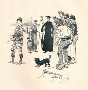 Knickerbockers w Wenecji, 1893, 1894 autorstwa Dudley Hardy