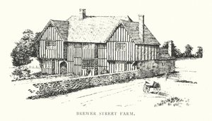 Brewer Street Farm (litografia) autorstwa Duncan Moul