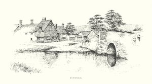 Eynsford (litografia) autorstwa Duncan Moul