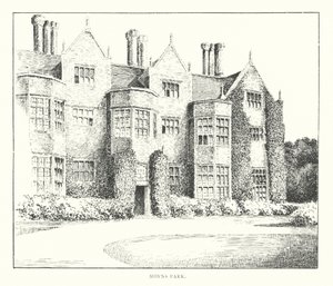 Moyns Park (litografia) autorstwa Duncan Moul