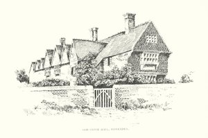 Stare Sukiennice, Biddenden (litografia) autorstwa Duncan Moul