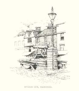 Russian Gun, Maidstone (litografia)