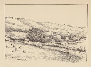 Sussex: Poynings (litografia) autorstwa Duncan Moul