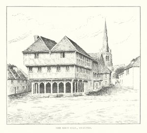 The Moot Hall, Thaxted (litografia) autorstwa Duncan Moul