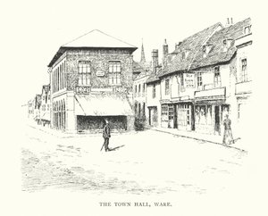 The Town Hall, Ware (litografia)