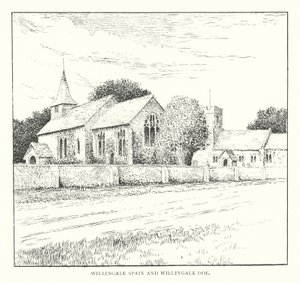 Willingale Spain i Willingale Doe (litografia) autorstwa Duncan Moul