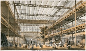 Wielka Wystawa, Crystal Palace, Hyde Park, Londyn, 1851 autorstwa Durond