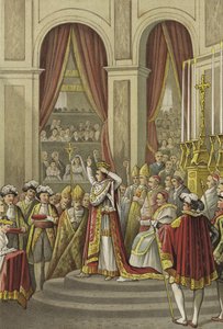 Koronacja Napoleona na cesarza Francji, 1804 autorstwa Dutch School
