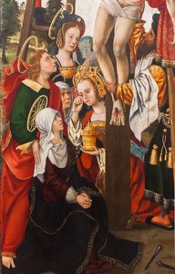 Zejście z krzyża, 1520 (olej na płótnie) autorstwa Dutch School