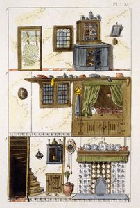 Ilustracja z magazynu Garden Gems autorstwa G Van Laara, 1802 autorstwa Dutch School