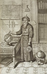 Johann Adam Schall von Bell (1591-1666) z Chin Ilustrowany przez Athanasius Kircher (1601-80) 1667 autorstwa Dutch School