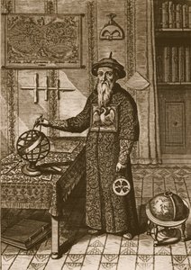 Johann Adam Schall von Bell, z China Illustrata autorstwa Athanasius Kircher, 1667 autorstwa Dutch School