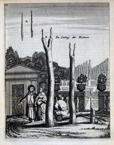 Lipy i pomarańcze, z De Nederlandze Hesperides Jana Commelina, opublikowane w 1676 r. autorstwa Dutch School