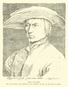 Lucas van Leyden, holenderski artysta autorstwa Dutch School