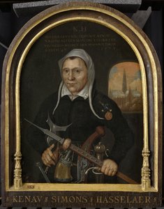 Plankenau Simonsdr Hasselaer, ok. 1590-1609 autorstwa Dutch School