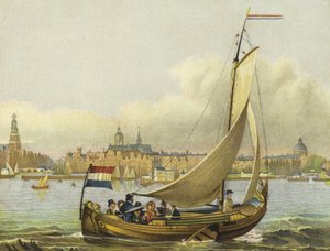 Żeglarstwo rekreacyjne na Y, Holandia, XIX wiek