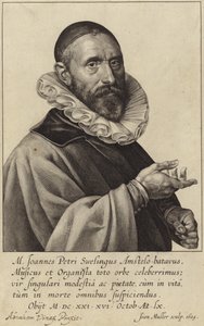 Portret Jana Pieterszoon Sweelincka autorstwa Dutch School