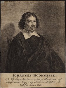 Portret Johannesa Hoornbeeka autorstwa Dutch School