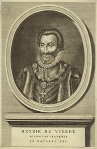 Portret króla Henryka IV Francji autorstwa Dutch School