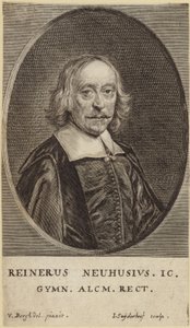 Portret Reinerusa Neuhusiusa autorstwa Dutch School