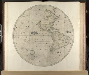 Ameryka, Klencke Atlas, c.1660 (grawerowanie) autorstwa Dutch School