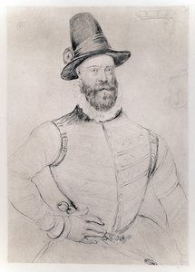 Regent Morton (ok. 1516-81) z „Jakuba I i VI”, wydrukowany przez Manzi Joyant & Co. Paris autorstwa Dutch School