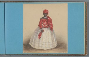 Kobieta w Surinamie, 1860 autorstwa Dutch School