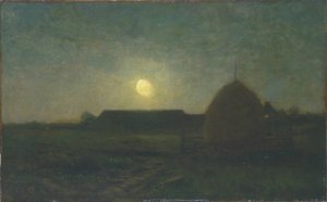 światło księżyca autorstwa Dwight William Tryon