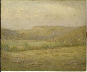 Wzgórza Nowej Anglii, 1901 (olej na płycie)