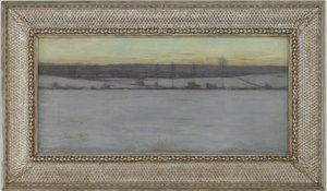 Zima, 1893 autorstwa Dwight William Tryon