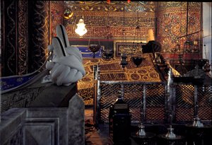 Widok na mauzoleum Mevlany (Celaleddin Rumi)