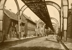 System jednoszynowy z zawieszeniem elektrycznym, 1930. autorstwa ENA