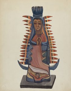 Luzem Matki Boskiej z Guadalupe, c. 1936.