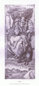 Freyja autorstwa E. Burne Jones